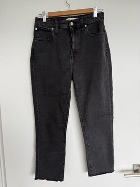 Madewell The High-Rise Slim Crop Boyjean